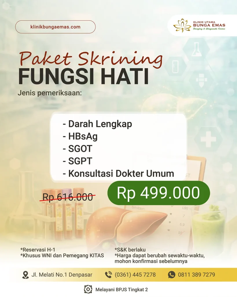 Paket Skrining Fungsi Hati
