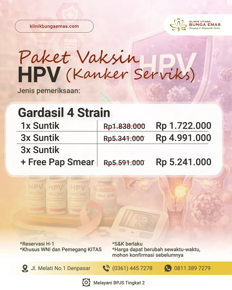 Paket Vaksin HPV 2026