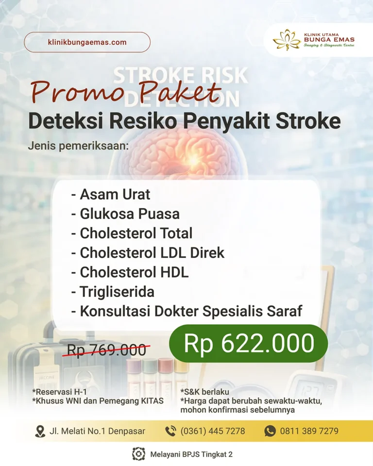 Promo Paket Deteksi Resiko Penyakit Stroke 2026