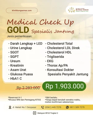 Paket Gold Jantung - Rp 1,903,000