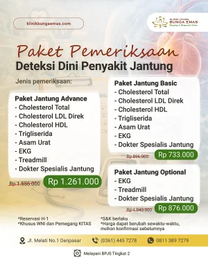 Promo Deteksi Dini Penyakit Jantung