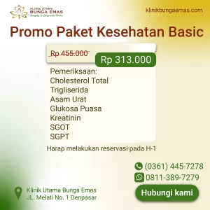 Promo Paket Kesehatan Basic